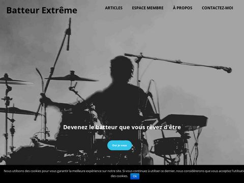 Batteur Extreme, learn to play drums